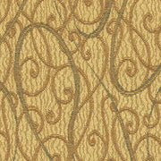 Upholstery Fabric Modern Scroll Pattern Rendezvous Lemon Toto Fabrics