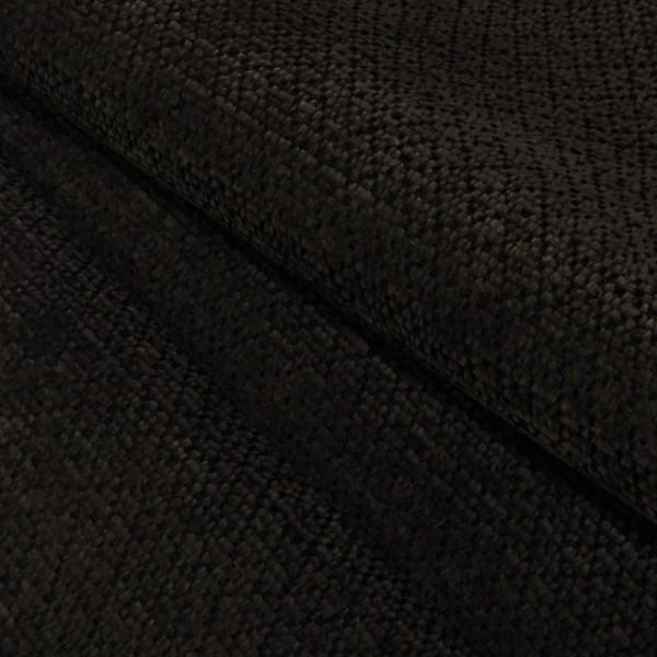 True Textiles Upholstery Fabric Chenille Reveria Charcoal Toto Fabrics