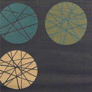 Upholstery Fabric Striped Cirlces Revolve Fathom Toto Fabrics