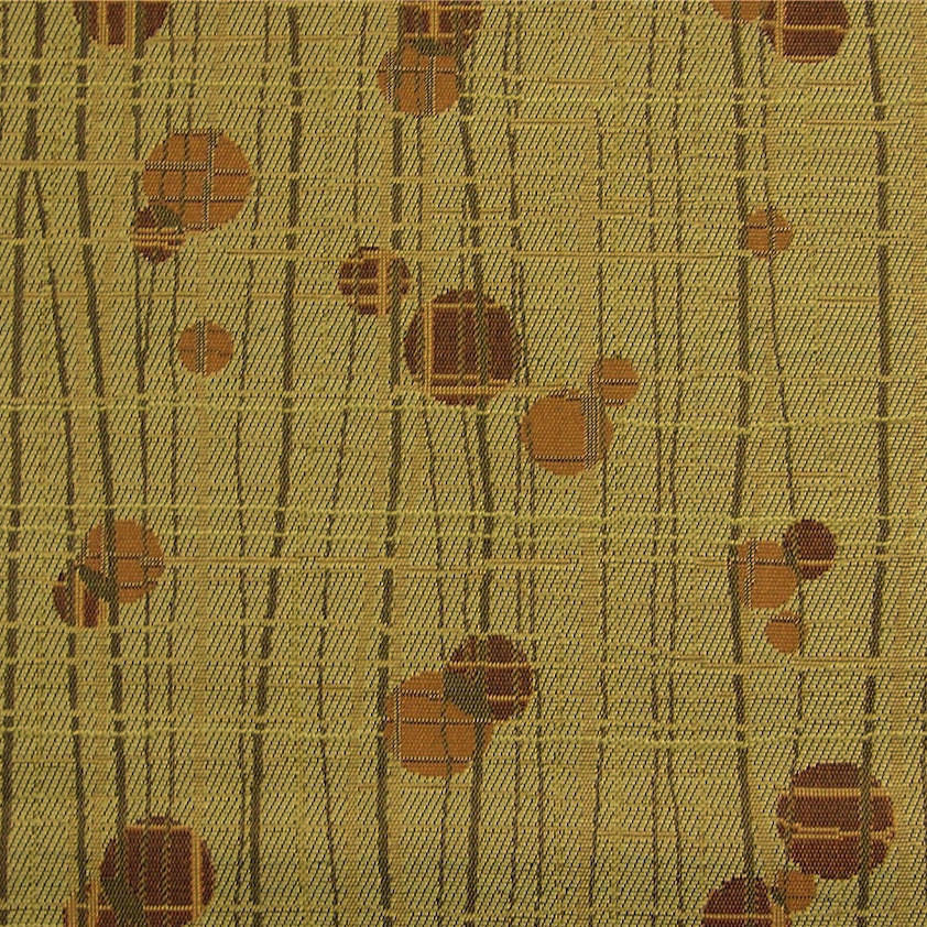 Fabric Remnant of Ripples Ylang Ylang