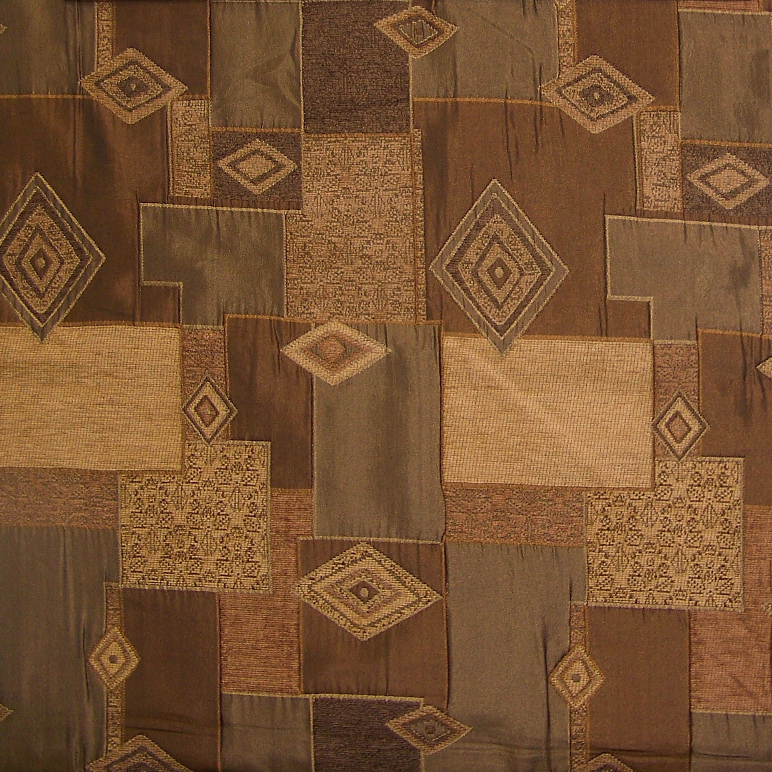 Upholstery Fabric Brown Chenille Matelasse Rodman Mocha Toto Fabrics