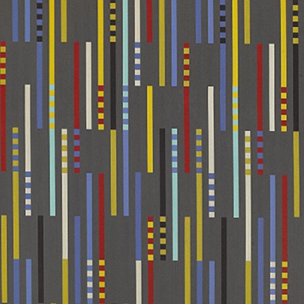 Momentum Roster Tarmac Modern Design Gray Upholstery Fabric