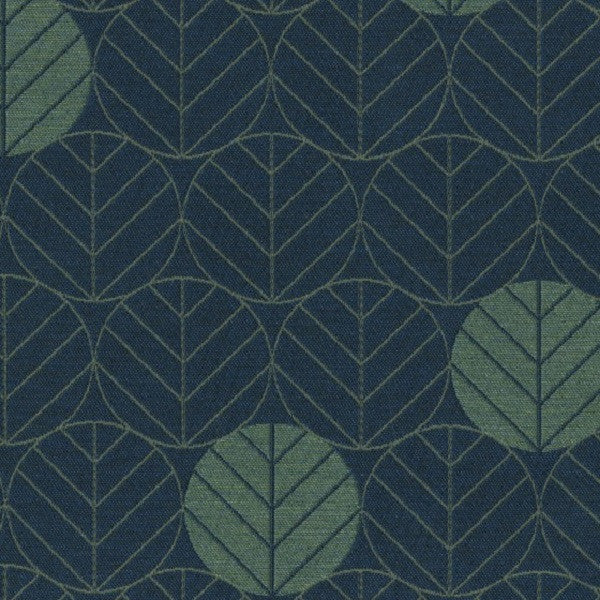 Designtex Upholstery Fabric Abstract Leaf Design Round Leaves Hydrangea Toto Fabrics