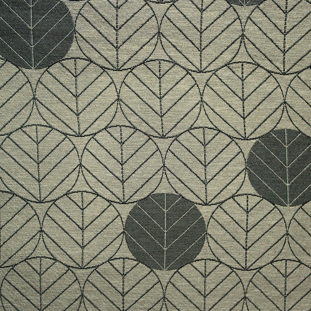 Upholstery Round Leaves Poppy Seed Toto Fabrics Online