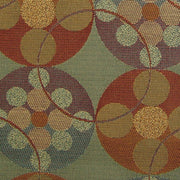 Upholstery Fabric Large Circle Pattern Round N Round Tuscan Toto Fabrics