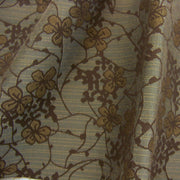 Upholstery Fabric Floral Vine Rusola Gunmetal Toto Fabrics