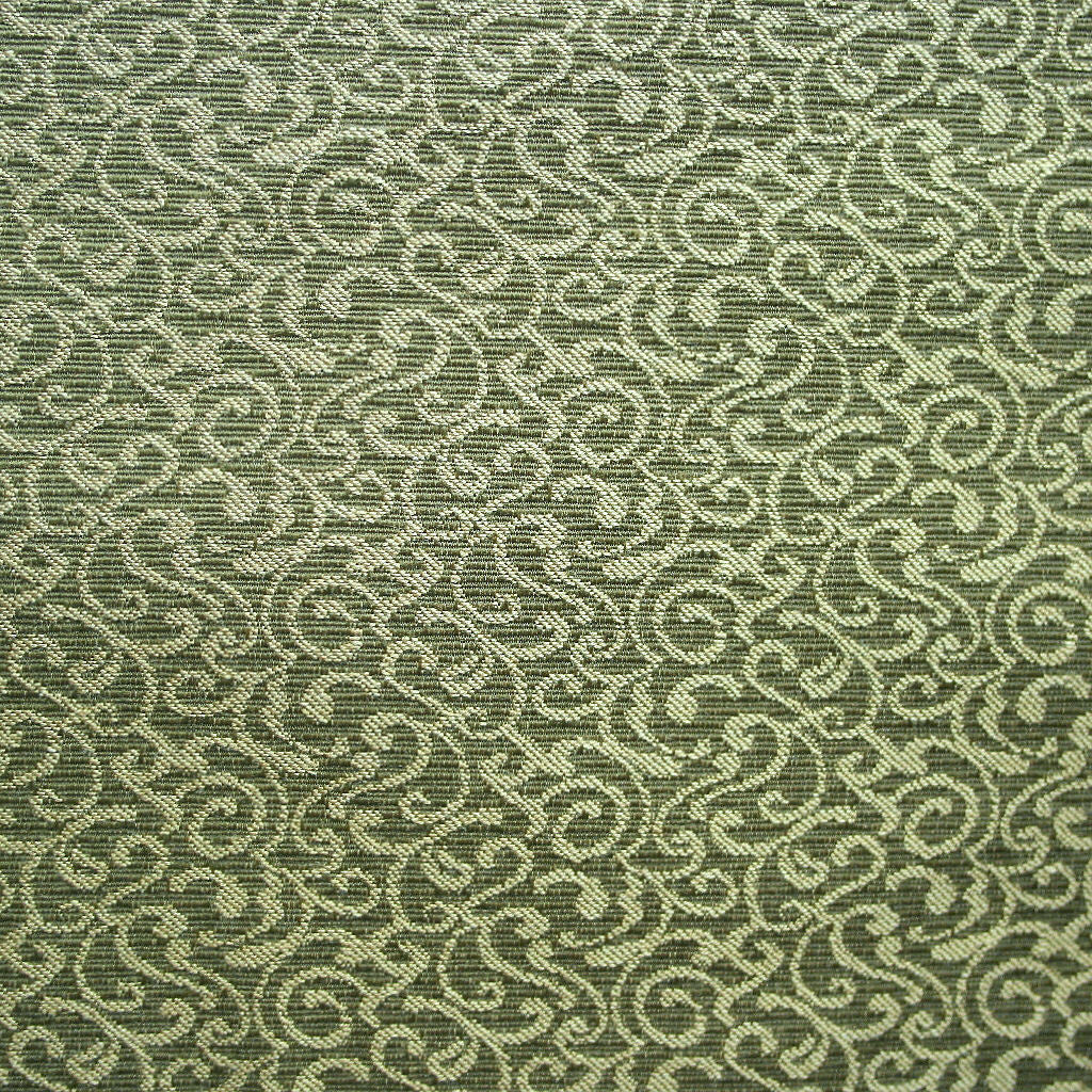 Remnant of Russo Trellis Green Upholstery Fabric