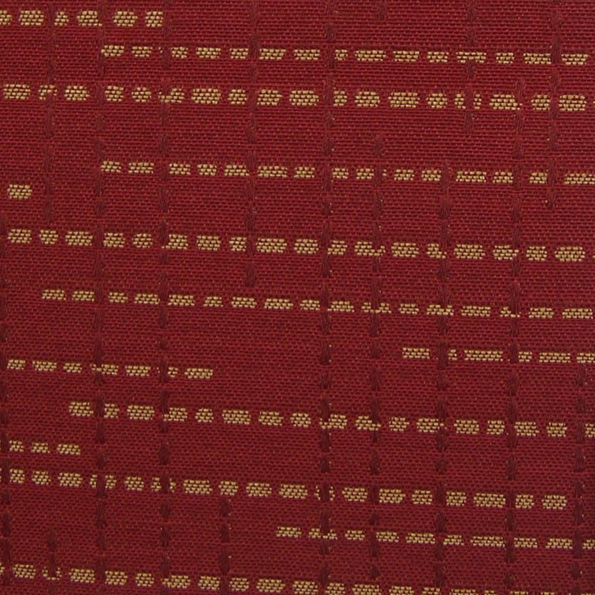 Remnant of Saugatuck Apple Red Upholstery Fabric