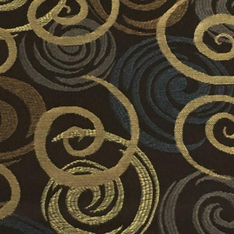 Swavelle Mill Creek Upholstery Fabric Swirl Design Savory Lapis Toto Fabrics