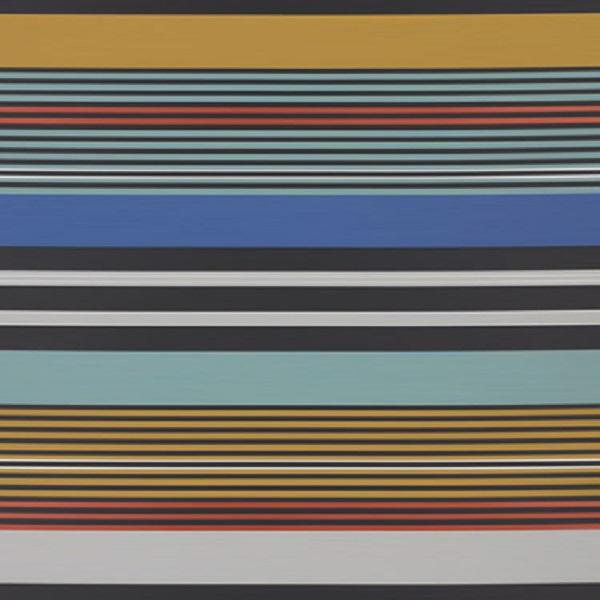 Momentum Upholstery Fabric Stripe Scan Sky Toto Fabrics