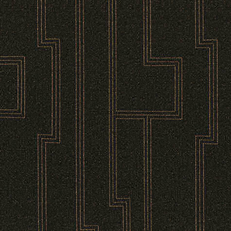 Schematic Portfolio Geometric Stripes Upholstery Fabric