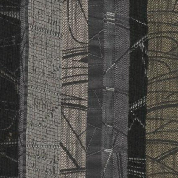 Upholstery Fabric Striped Pattern Scribble Slate Toto Fabrics