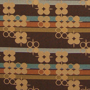 Pallas Textiles Upholstery Fabric Remnant Seeking Truth Chocolate