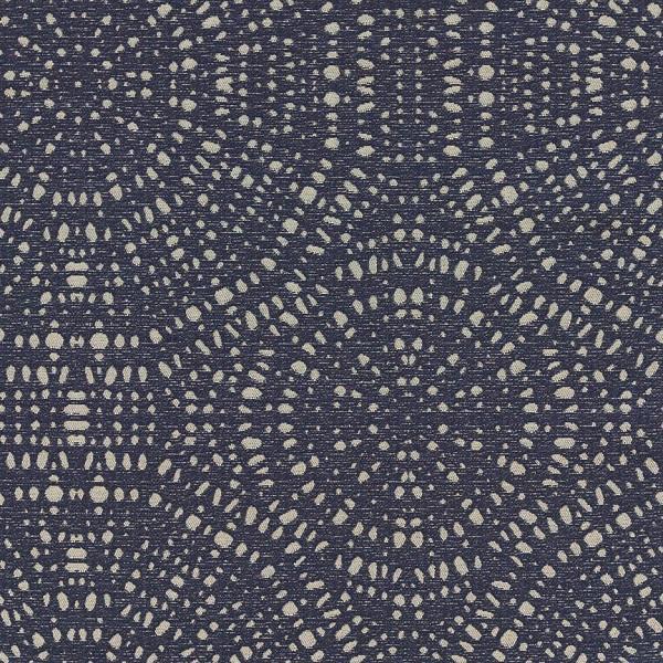 Remnant of Arc-Com Sequoia Midnight Blue Upholstery Fabric