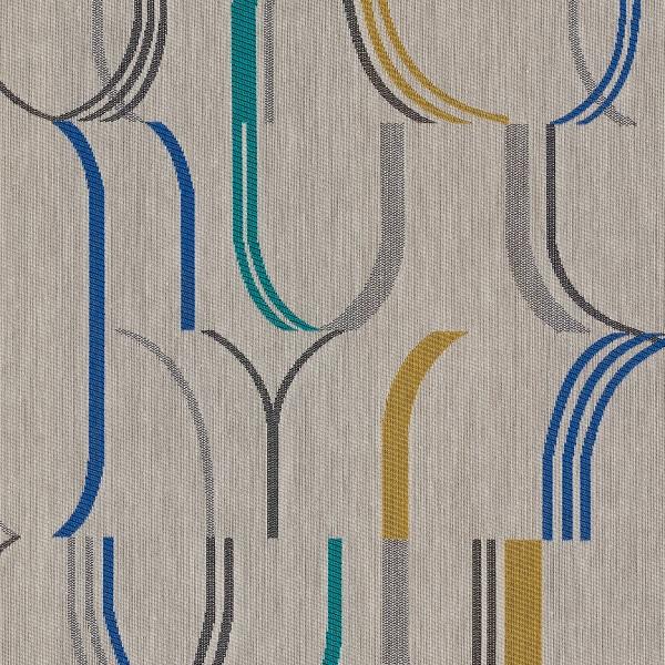 Maharam Serif Firework White Upholstery Fabric 466389 003