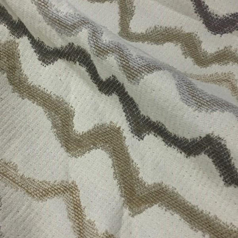 Swavelle Mill Creek Shady Neutra Stripe Beige Upholstery Fabric