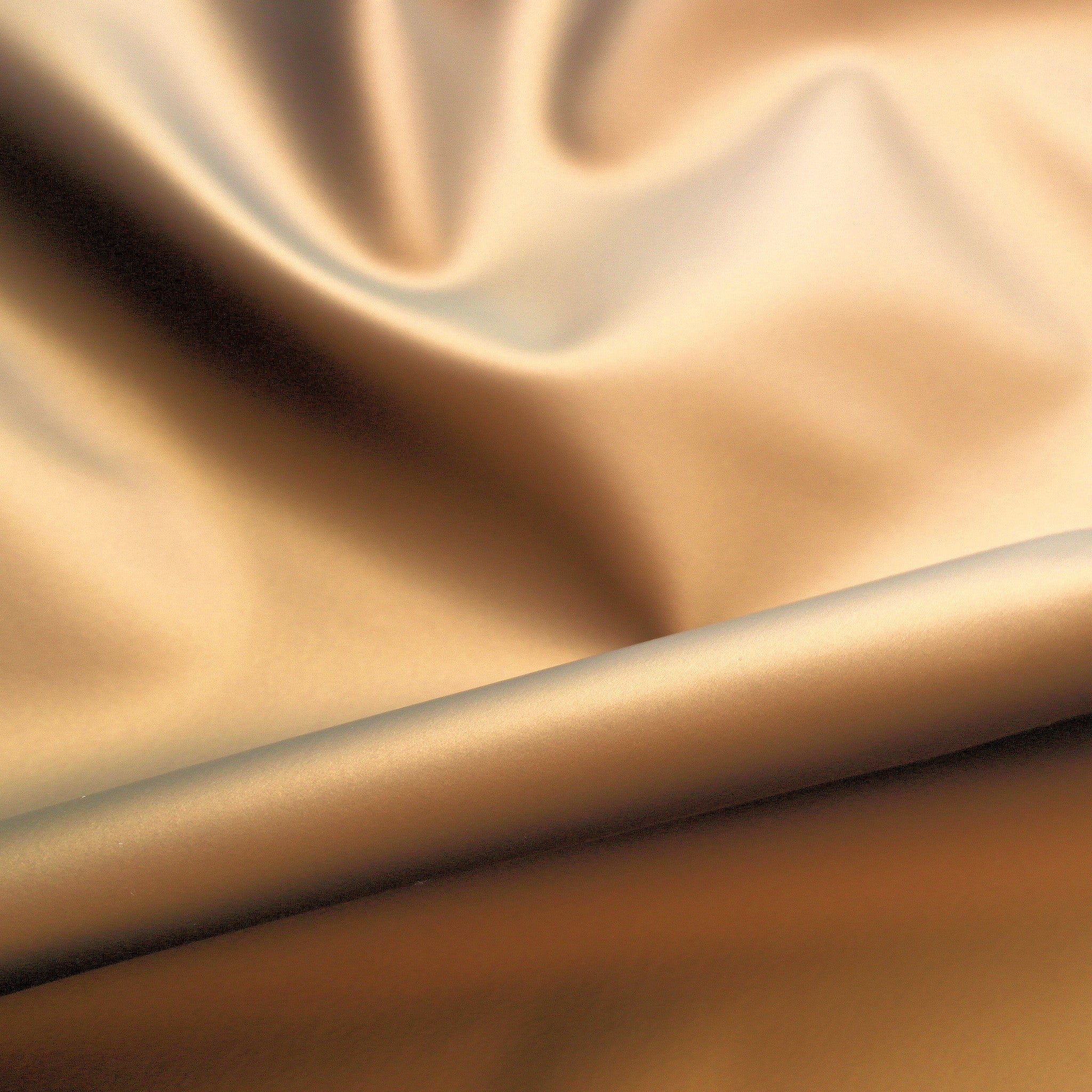 Remnant of Shimmer Penny Gold Upholstery Fabric
