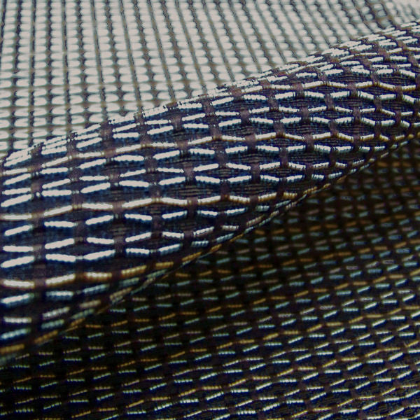Remnant of Shuffle Ink Blue Upholstery Fabric