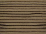 Swavelle Mill Creek Upholstery Fabric Chenille Bengal Stripe Sidwell Latte