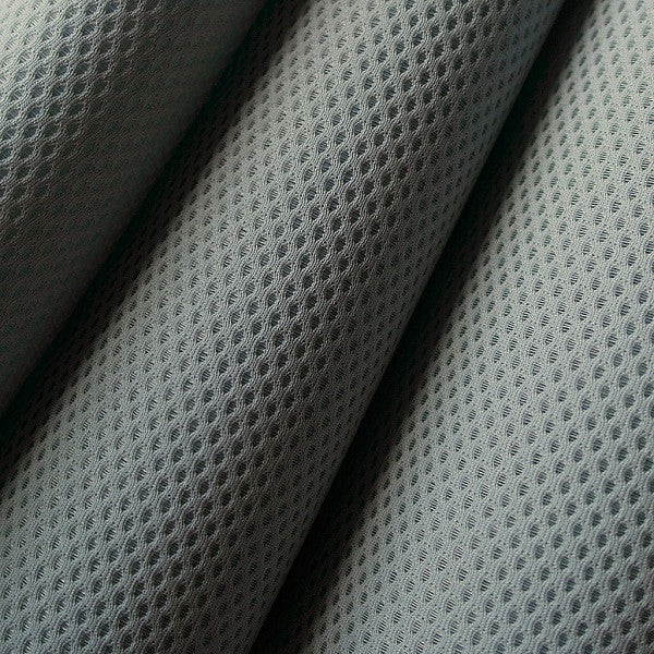 Remnant of Silk Mesh Ice Grey Upholstery Fabric