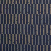 Upholstery Fabric Geometric Segment Stripe Skyline Summer Blue Toto Fabrics