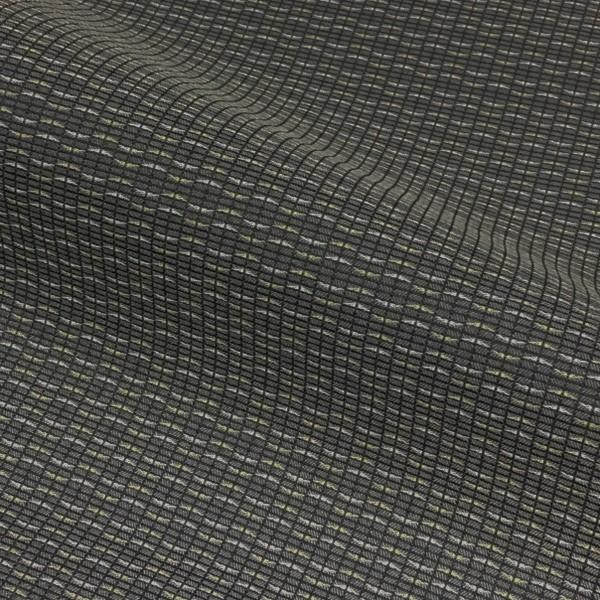 Momentum Slice Charcoal Modern Gray Upholstery Fabric
