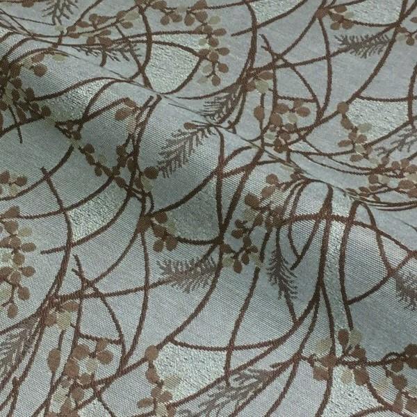 Paul Brayton Somerfield Iced Teal Botanical Blue Upholstery Fabric