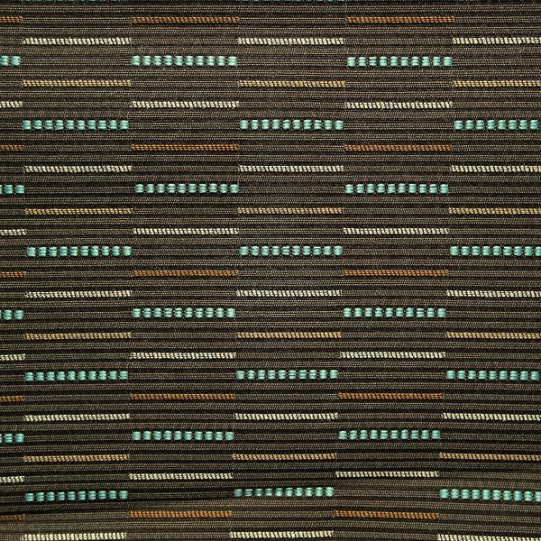 Momentum Span Crypton Bark Staggered Stripe Brown Upholstery Fabric