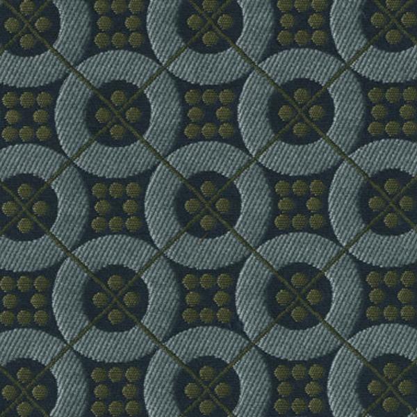 Bernhardt Spin Lake Geometric Blue Upholstery Fabric