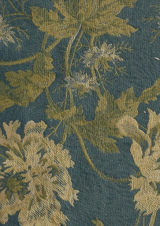 Upholstery Fabric Large Floral Pattern Spring Flower Cobalt Toto Fabrics