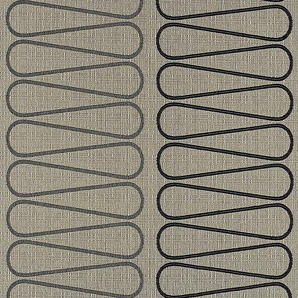 HBF Upholstery Fabric Geometric Squiggle Stripe Indigo Toto Fabrics