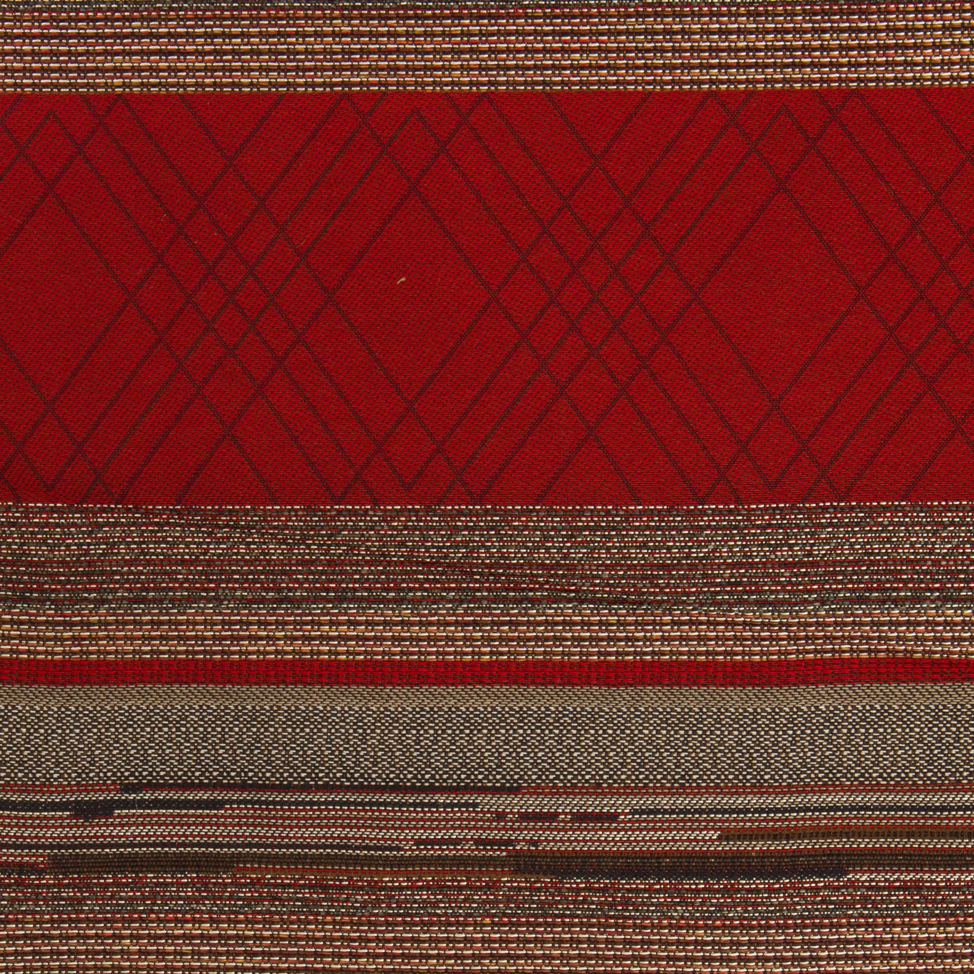 Upholstery Stereo Stripe Dakota Red Toto Fabrics Online