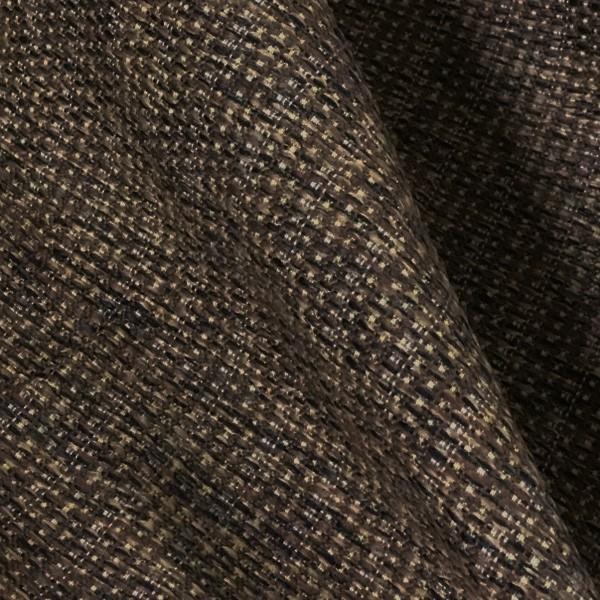 Stewart Coffee Weaved Brown Upholstery Fabric