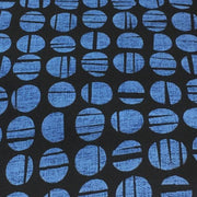 Arc-Com Sundial Midnight Geometric Blue Upholstery Fabric