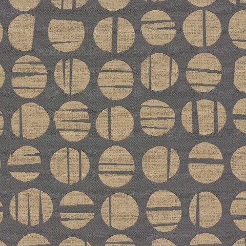 Arc-Com Sundial Stone Geometric Grey Upholstery Fabric