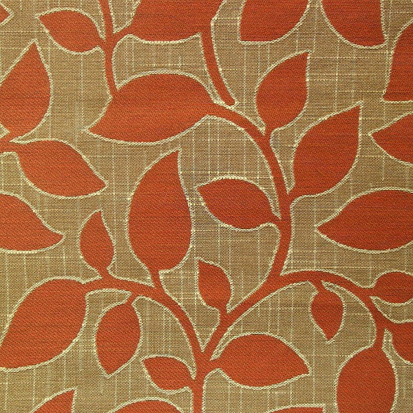 Upholstery Swaying Vine Pumpkin Toto Fabrics Online