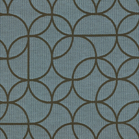 Maharam Swivel Swirl Blue Upholstery Fabric 466374–007