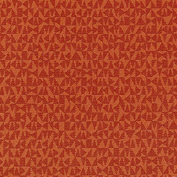 Momentum Syntax Flare Tone On Tone Orange Upholstery Fabric