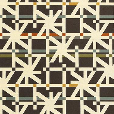 Momentum Upholstery Fabric Contemporary Pattern  Tactic Brun Toto Fabrics