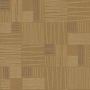 Arc-Com Tally Antique Gold Geometric Gold Upholstery Fabric