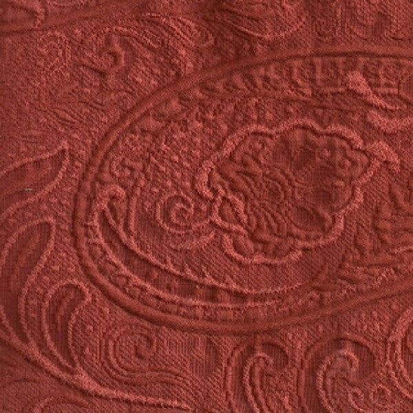 Upholstery Fabric Textured Paisley Tamerline Papaya Toto Fabrics