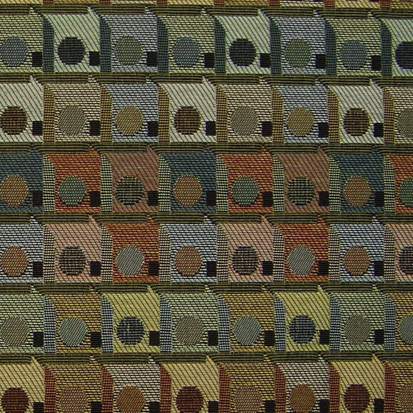 Upholstery Fabric Colorful Geometric Tango Spice Toto Fabrics