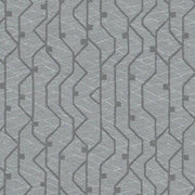 Arc-Com Tectonic Mist Geometric Grey Upholstery Fabric