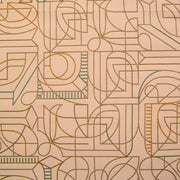 Upholstery Fabric Abstract Geometric Telary Bone Toto Fabrics