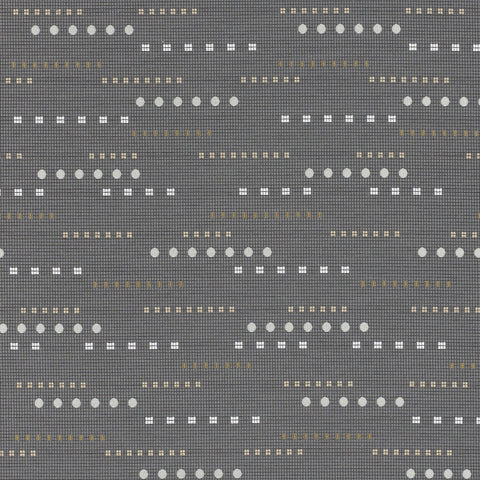 Momentum Upholstery Fabric Durable Textured Stripe Tesla Nickel Toto Fabrics