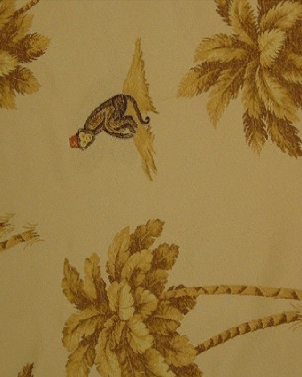 Upholstery Fabric African Themed The Palms Khaki Toto Fabrics