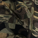 Swavelle Tomlin Timber Geometric Brown Upholstery Fabric