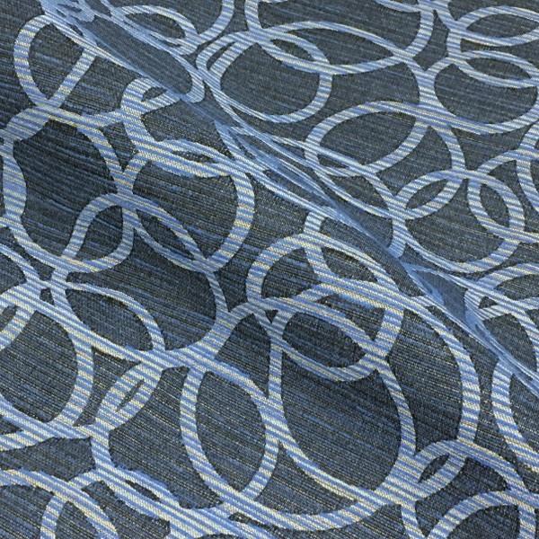 CF Stinson Torus Sapphire Crypton Blue Upholstery Fabric