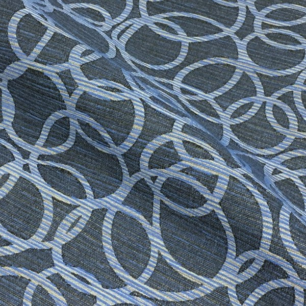 CF Stinson Torus Sapphire Crypton Upholstery Fabric