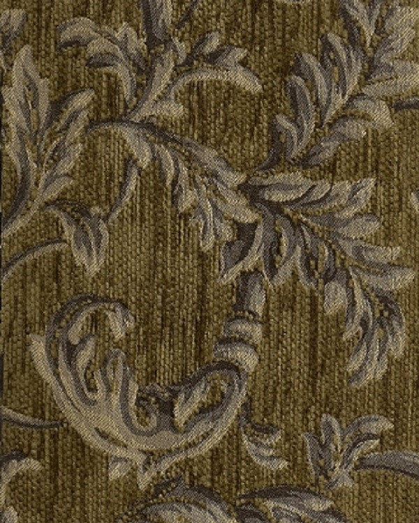 Upholstery Fabric Chenille Floral Pattern Trail Forest Toto Fabrics